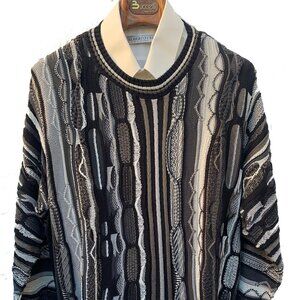Protegé Collections Men’s Fuji Style 100% Acrylic Multicolor Pullover Sweaters